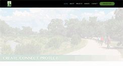 Desktop Screenshot of greenwayfund.org